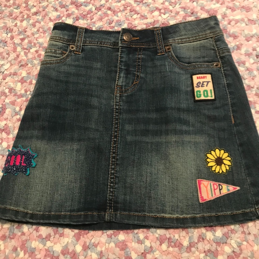 Kids jean skirt